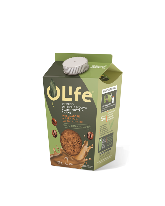 OLife® PLANT PROTEIN SHAKE | Crema al Caffè